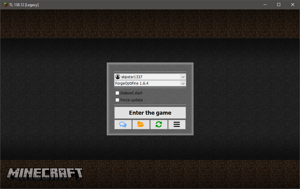 legacy minecraft launcher